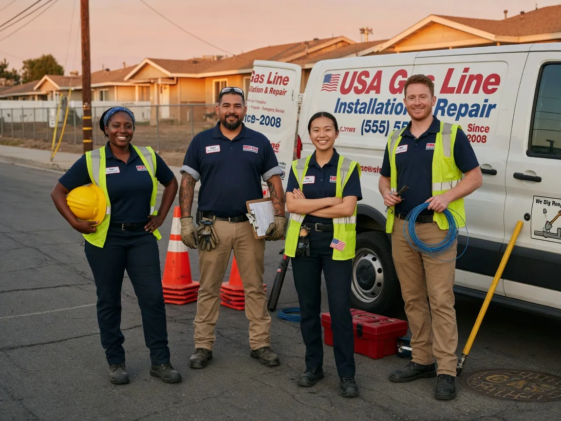 Gas Line Installation company in Fairburn, SD